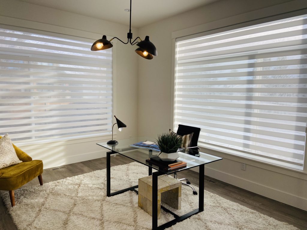 zebra blinds in Calgary by Skyview shades