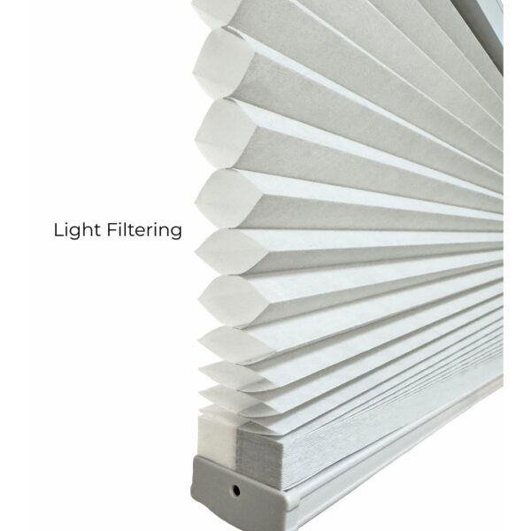 Gray light filtering window blinds by Skyview blinds in Calgary