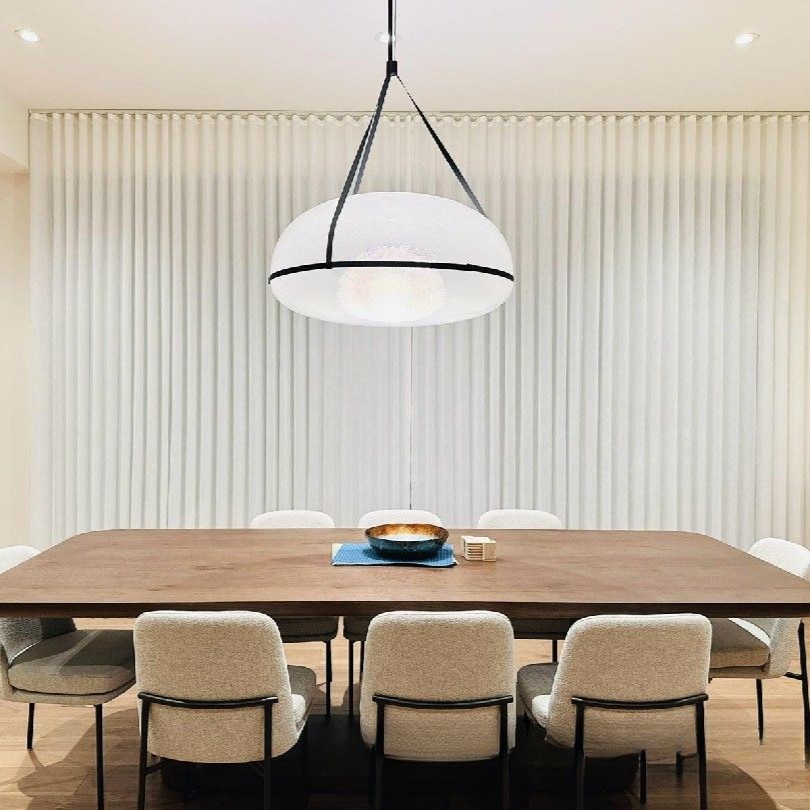 Curtains in Calgary in dining room (square)