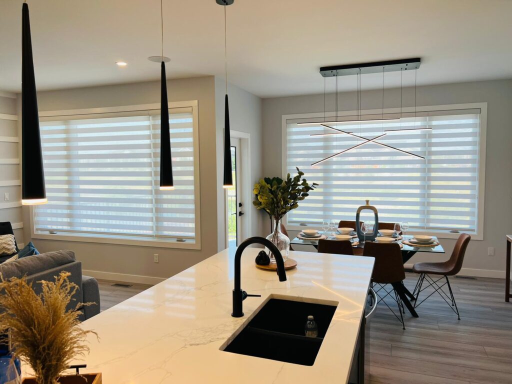Zebra blinds in Calgary by Skyview blinds and shades (2)