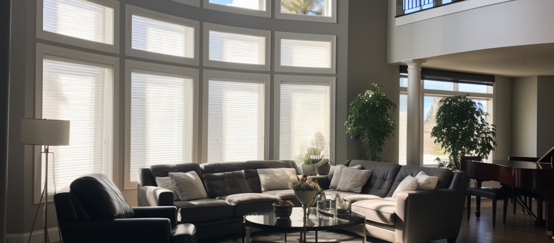 impact in energy efficiency for window shades in Calgary